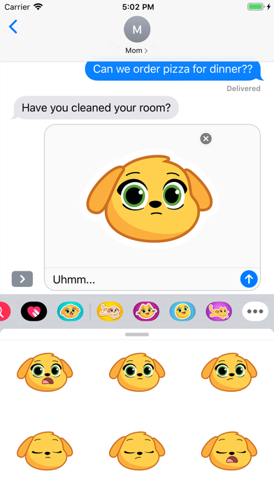 Michi Moji Puppy - Dog Emojis screenshot 3