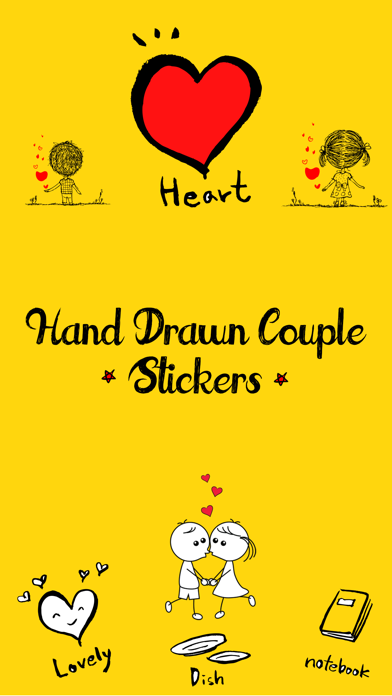 How to cancel & delete Animated Couple Love Stickers from iphone & ipad 1