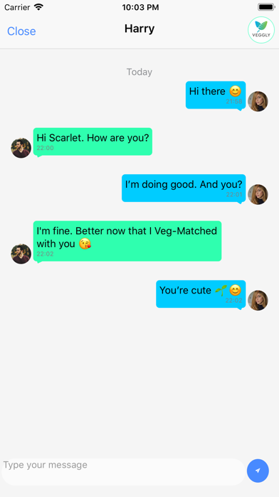 Veggly – Vegan Dating App screenshot 3