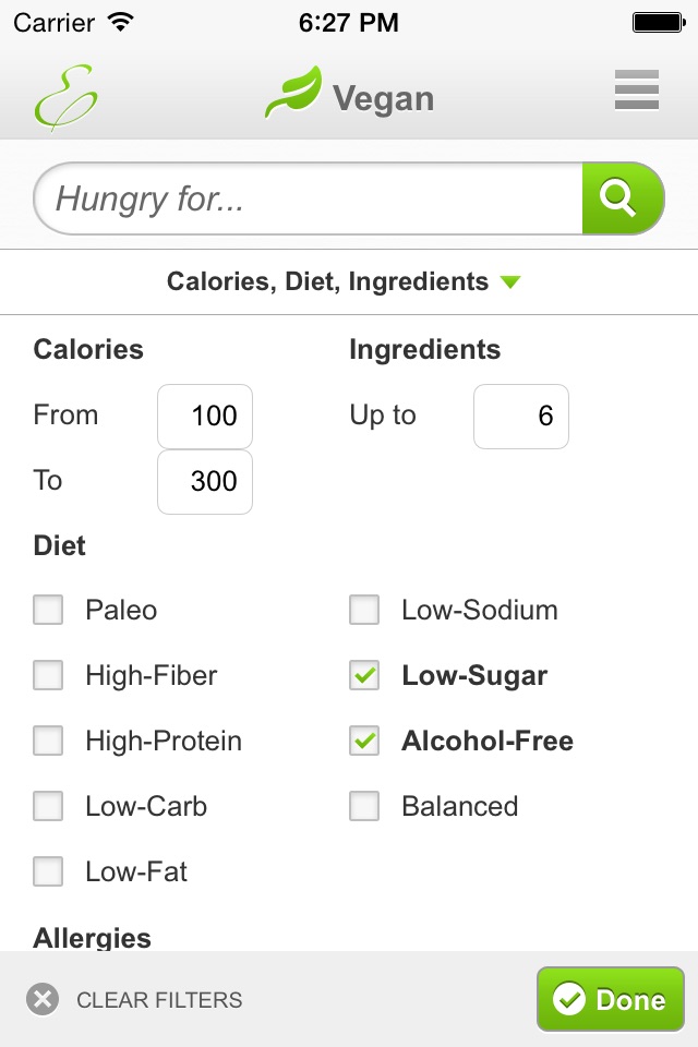 Vegan Recipes and Nutrition screenshot 2