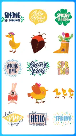 Game screenshot Spring has Sprung Sticker Pack apk