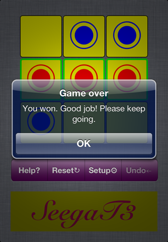 SeegaT3 - Seega Tic Tac Toe screenshot 3