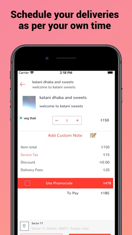 AppsRhino food Delivery screenshot-4