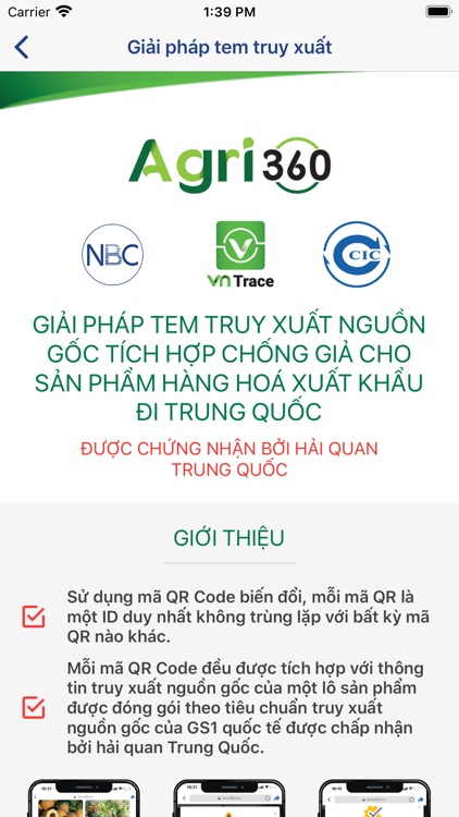 NBC Truy Xuất Nguồn Gốc screenshot-3