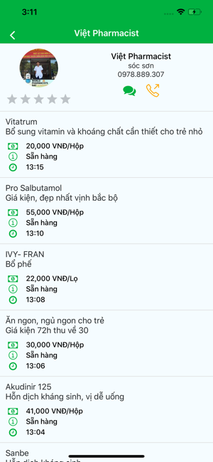 Chợ Thuốc Việt Nam(圖3)-速報App