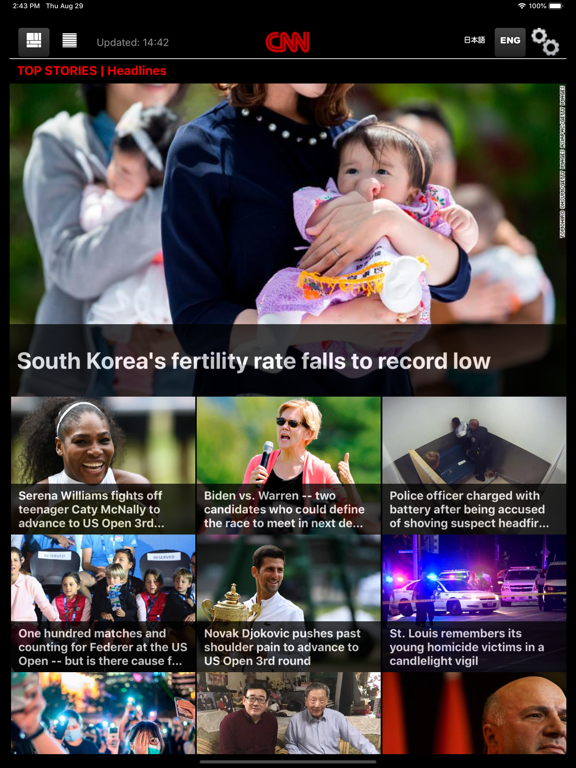 CNN.co.jp App for iPhone/iPadのおすすめ画像1