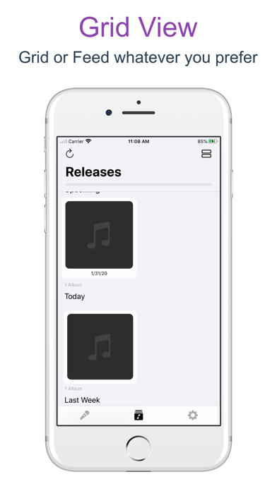 MusicDay - Music Notifications screenshot 2