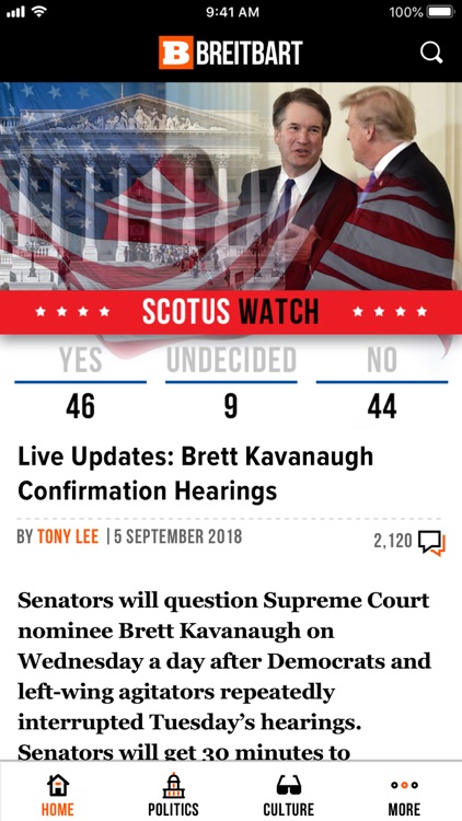 breitbart news network app