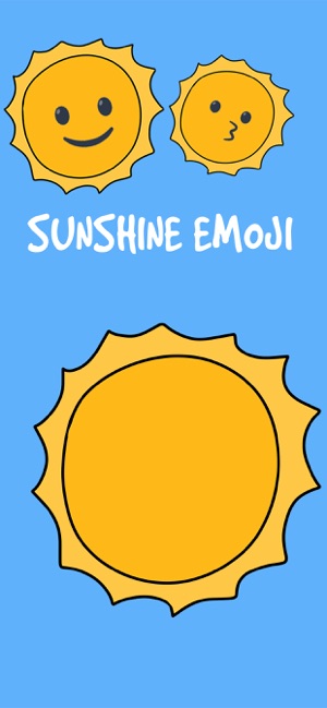 Sunshine Emoji(圖1)-速報App