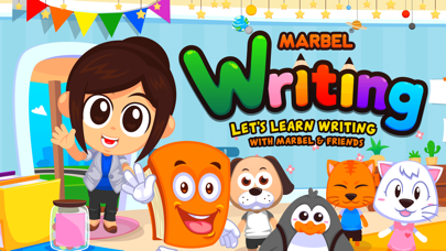 How to cancel & delete Marbel : Kids Learn to Write from iphone & ipad 1