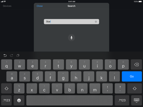 Скриншот из Apple TV Remote