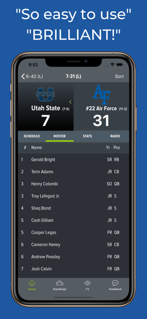 Utah State Football Schedules(圖3)-速報App