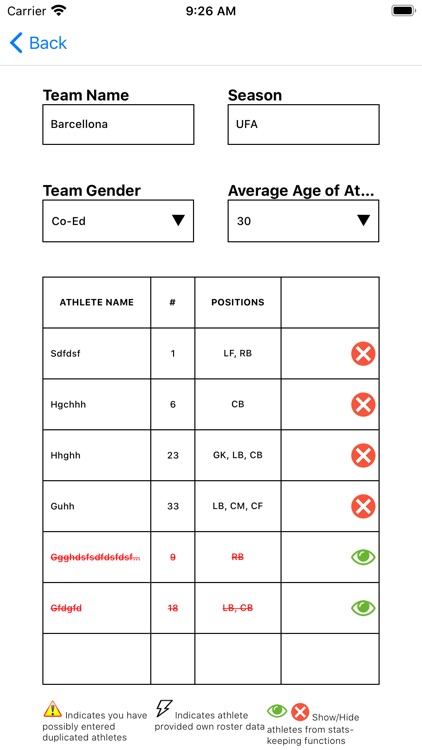 Soccer Substitution Manager