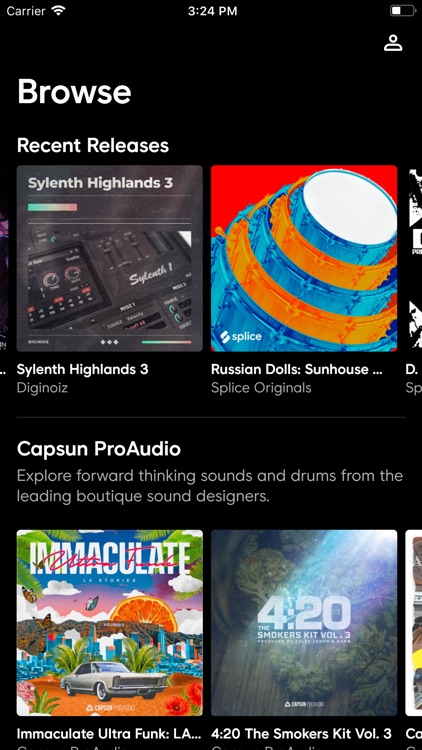 Splice — Discover Sounds