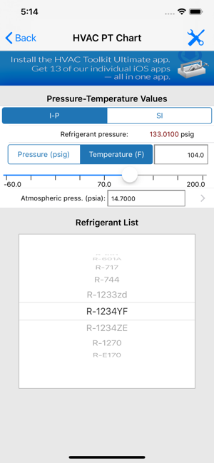 R454b Refrigerant Pt Chart