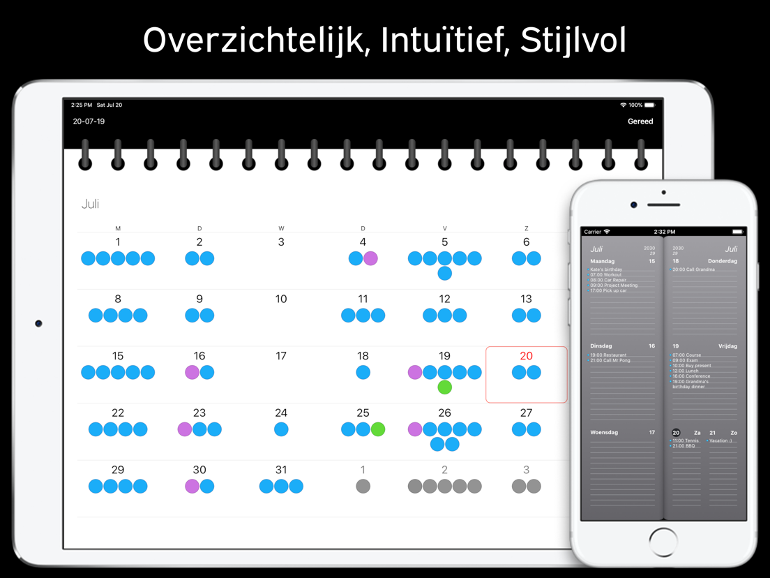Week Agenda Ultimate App voor iPhone, iPad en iPod touch AppWereld