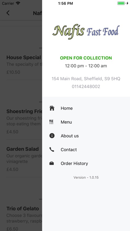 Nafis Fast Food Sheffield