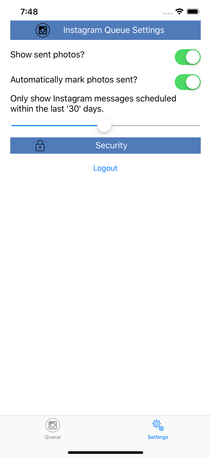 Social Scheduler App