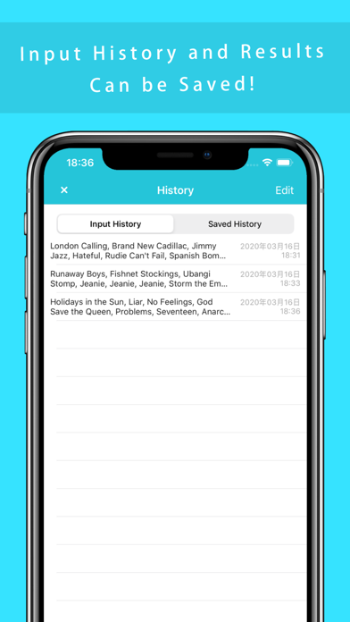 App to sort the list - Relist screenshot 3