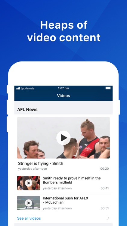 Footy Live: AFL Scores & Stats screenshot-3