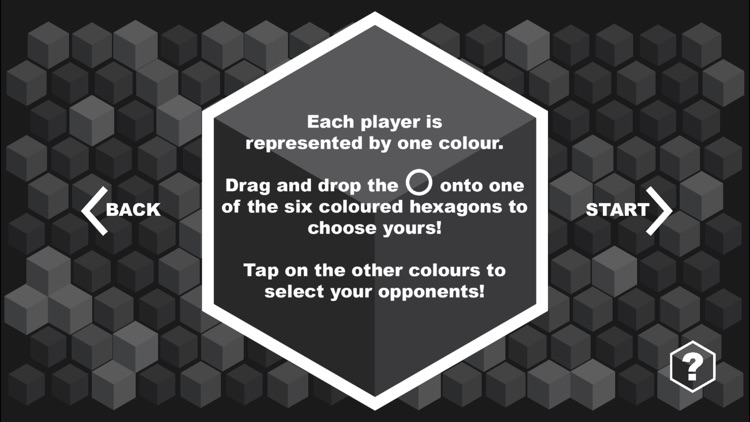 Hexagons and colors