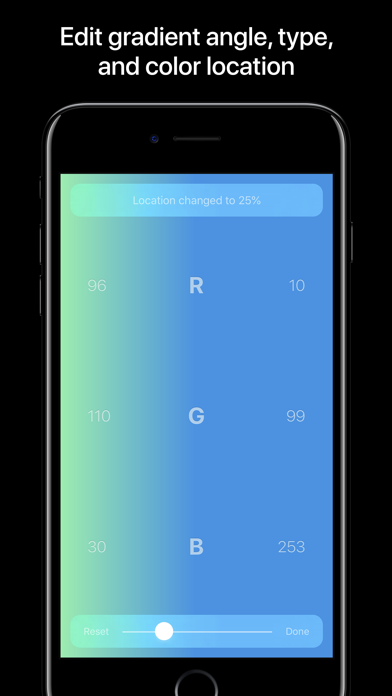 Ombre: gradient generator screenshot 4