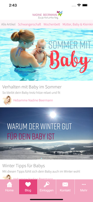 Nadine Beermann Hebamme Online(圖2)-速報App