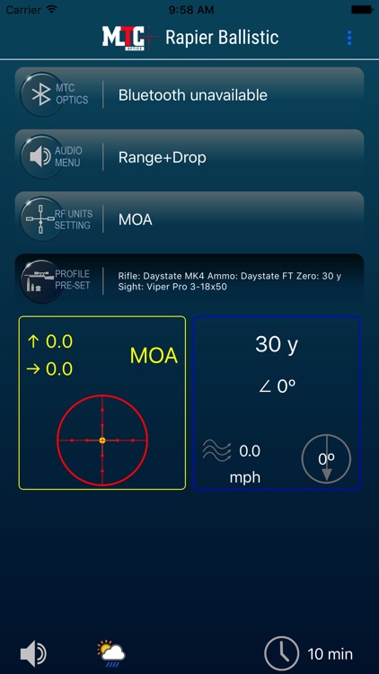 MTC Rapier Ballistic