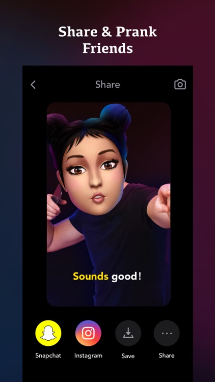 Voice Changer:Celebrity Emoji screenshot-4