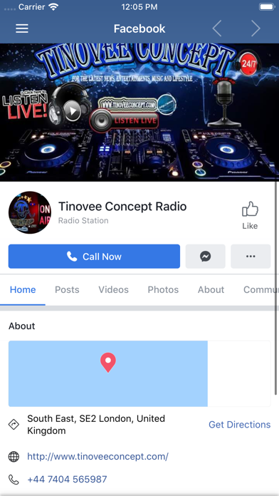 TINOVEE CONCEPT RADIO screenshot 3