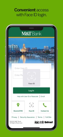 M&T Mobile Banking app screenshot