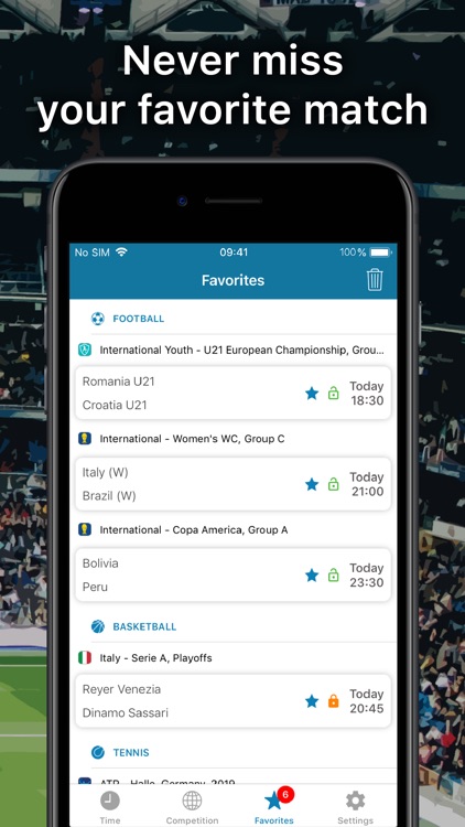 SportEventz - Live sport on TV screenshot-5