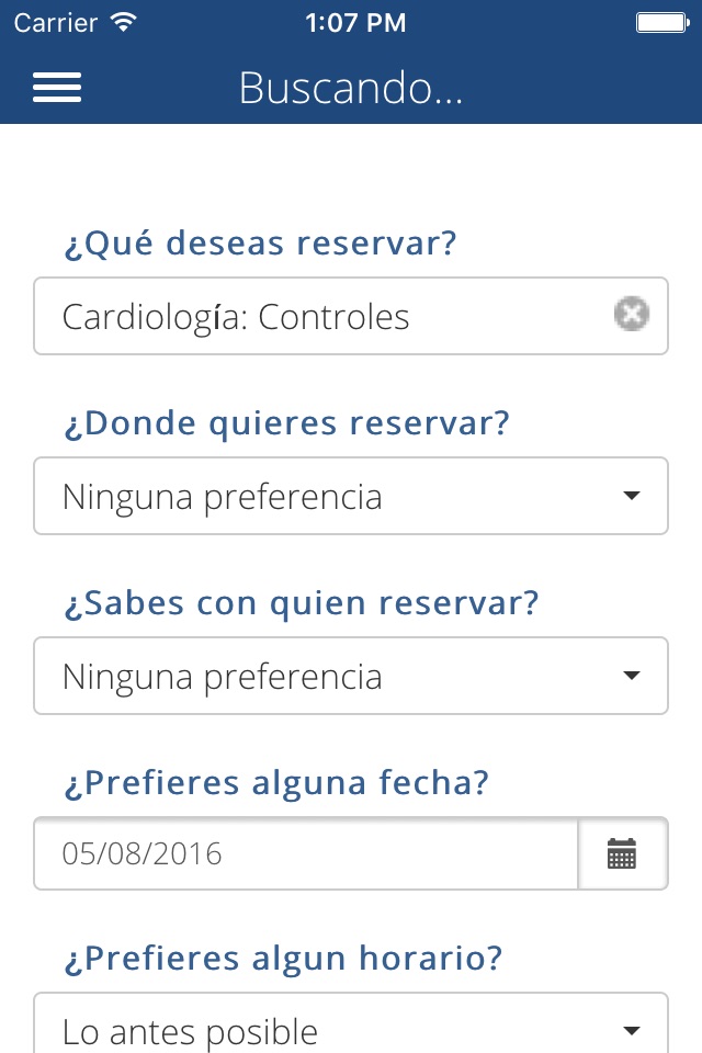 tuOtempO - App para pacientes screenshot 3