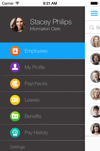 Infor Lawson Mobile Employee - náhled