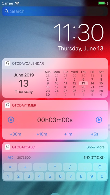 Lock Screen Apps :QTodayApps