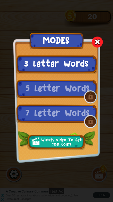 Word Finder Brain Puzzle screenshot 2