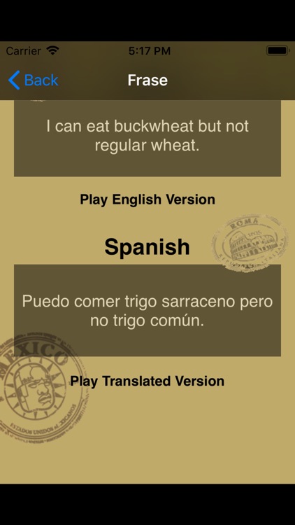 Food Allergies - Spanish screenshot-6