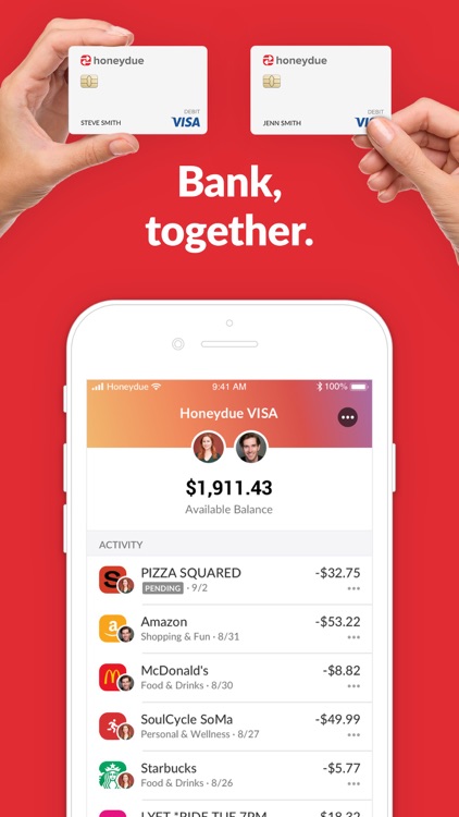 Honeydue: Couples Finance by WalletIQ, Inc.
