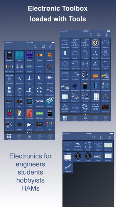 Electronic Toolbox Pro review screenshots