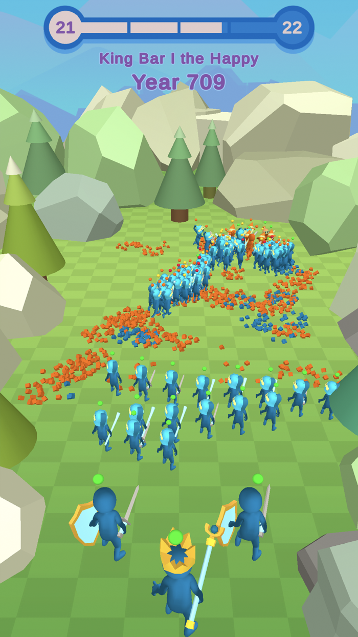 Defend the King Draw Army