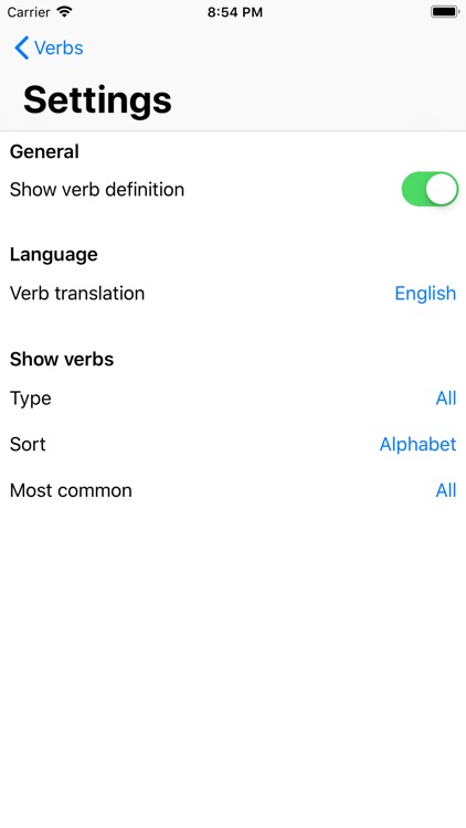 Verb Guide - Deutsch screenshot-4