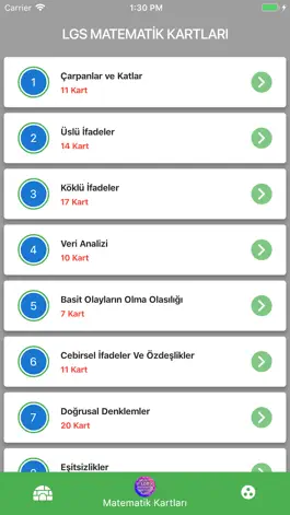 Game screenshot LGS Matematik Kartları hack