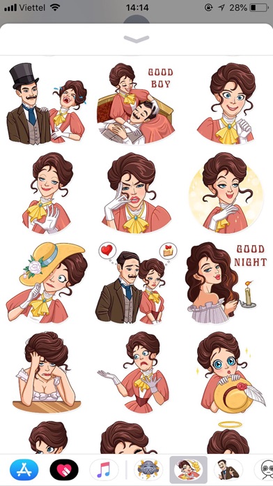 Lady Style Funny Stickers screenshot 2