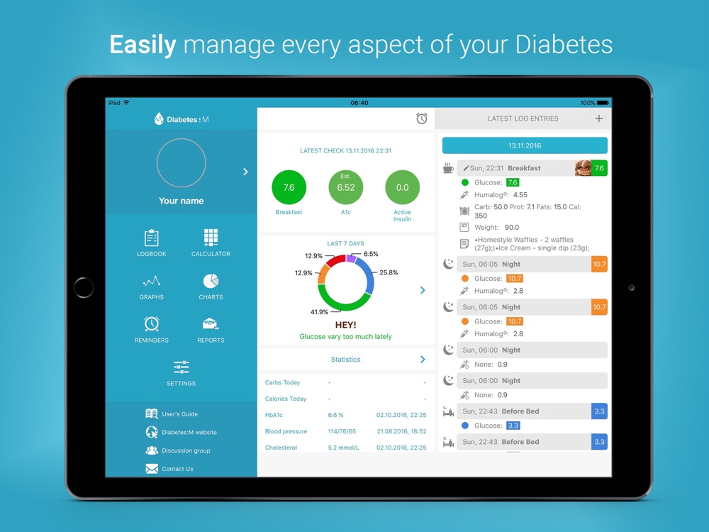 Diabetes m не запускается на ios