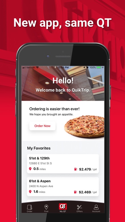QuikTrip: Coupons, Fuel, Food screenshot-0