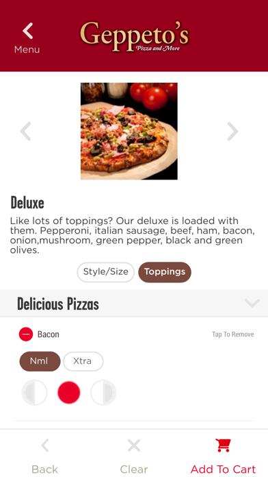 How to cancel & delete Geppeto's Pizza from iphone & ipad 4