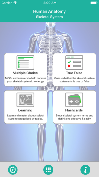 Human Anatomy : Skeletal System Screenshot 1