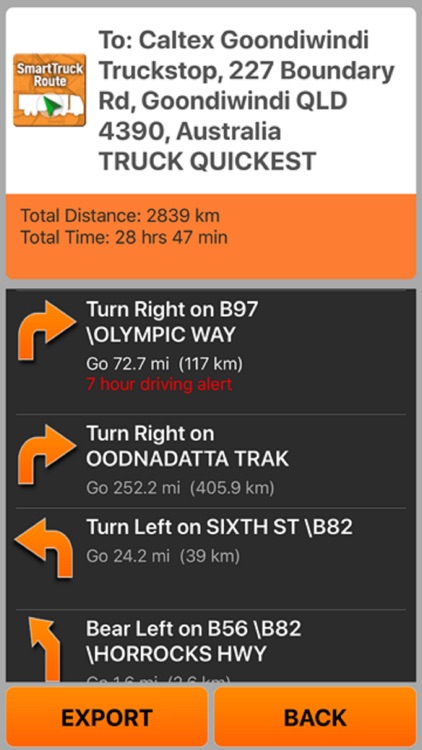 SmartTruckRoute Australia screenshot-3