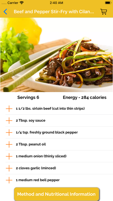 Weight Loose Recipe App screenshot 4