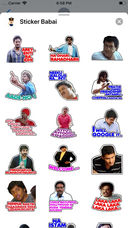 Sticker Babai